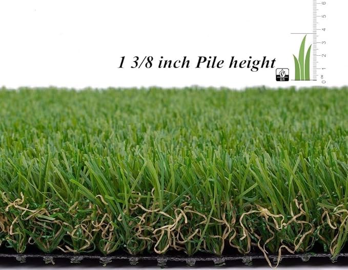 ALTRUISTIC Artificial Grass 7FTX58FT, Realistic Fake Grass Deluxe Turf - Image 2