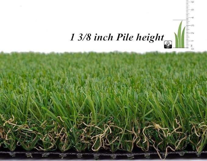 ALTRUISTIC Artificial Grass 8FTX87FT, Realistic Fake Grass Deluxe Turf - Image 2