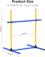 Dog Agility Hurdle Training Set, 2-Sets Jump Bar Equipment - Image 6