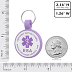 ESA Dog Tag, QR Code Dog Tag, Modifiable Free Pet Online Profile, Scannable QR - Image 4