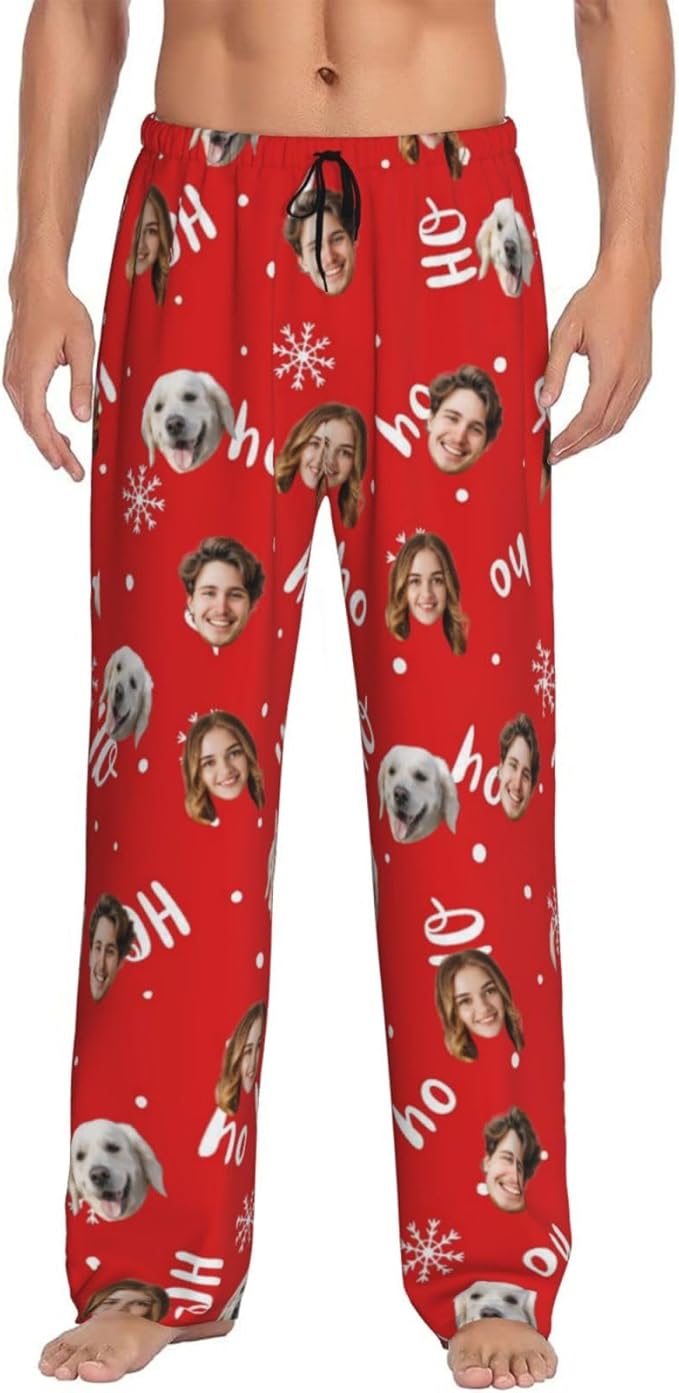 Personalized Pajama Pants For Men Women Custom Pajama Pants by Unknown