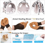 Portable Small Animal Backpack Travel Breathable Pet Carrier Bag Cages - Image 3