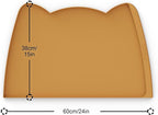 OHMO Dog Food Mat w/Residue Collection Pocket Silicone Pet Feeding Mat - Image 2