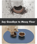 Absorbent Dog Food Mat-Dog Cat Mat - Image 3