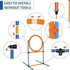 Dog Agility Training Equipment, 60-Piece Dog Obstacle Course Training Starter - Image 7