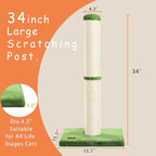 34inch Cat Scratching Post - Image 2