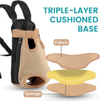 Dog Backpack Carrier, Pet Sling Front Backpack - Image 4