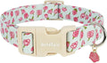 Dog Collar for Small Dogs, Spring &Summer Theme Blue Small Dog Collars by Unknown