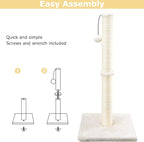 Dimaka 29" Height Tall Cat Scratching Post, Claw Scratcher - Image 5