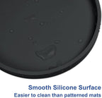 Arespark Pet Silicone Food Mat, Round Eating Tray - Image 6