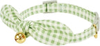 2 Pack Cotton Cat Collar, Removable Bowtie, Floral Pattern, Safety Breakaway - Image 5