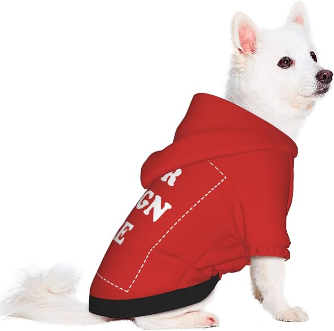 Dog Costume, Custom Dog Hoodie, Dog Name Costume Holiday Pet Pajamas Outfit - Image 2