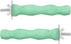 2pcs Bird Beak Grinding Stone, Resin Anti-Slip Beak Grinder Stone Perches Bird by Unknown