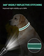 Joytale Reflective Dog Collar, Adjustable Nylon Pet Collar - Image 5