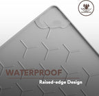 Cat Litter Box Mat, Silicone Kitty Litter Mat, Light Gray - Image 7