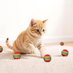 Cat Toys for Indoor Cats, Cat Toys Balls, 20 Packs Interactive Cat Toy Set - Image 4