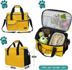 PetAmi Dog Travel Bag, Travel Pet Bag Organizer, Dog Food Travel Bag - Image 2