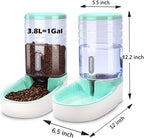 Meikuler Automatic Dog Cat Feeder and Water Dispenser Set, Waterer and Gravity - Image 6