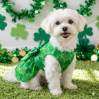 St. Patrick's Day Dog Dress Custom Name Puppy Outfit - Image 4