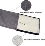 HAOZAIKEJI Cat Scratcher Mat Sofa Protector Natural Sisal Cat Scratching Mat - Image 5