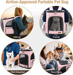 Lekereise Pet Carrier Backpack Expandable Cat Backpack - Image 5