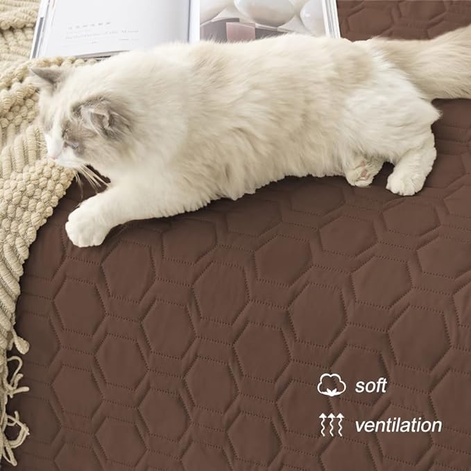 Waterproof and Anti-Slip Dog Bed Cover and Pet Blanket Sofa Pet Bed Mat ，car - Image 5