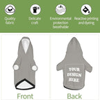 Personalized Chihuahua Dog Hoodie, Custom Pet Warm Sweatshirt Costume - Image 4