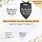 SZEE Engagement Gifts for Couples, 2 Pack My Humans are Getting Married Dog - Image 4