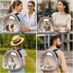 Bunny Carrier, Guinea Pig Carrier, Small Animal Carrier Backpack - Image 4
