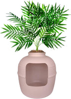 Good Pet Stuff Hidden Litter Box Planter, Decorative Cat Litter Enclosure - Image 3
