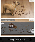 Pet Feeding Mat-Absorbent Dog Mat - Image 3