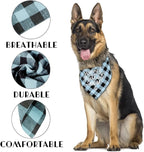 Dog Bandana, Happy Birthday Mom Dog Bandana, Dogs Scarf Classical Plaid Printing - Image 3