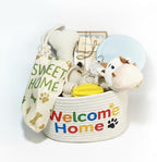 Welcome Home Dog Gift Basket by Nopikku