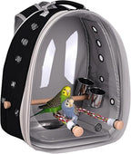 Bird Traval Carrier Cage, Vet Transport Book Bag by halinfer