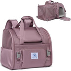 Pet Backpack Carrier for Small Dogs Medium Cats, Breathable and Collapsible by ioviewforpet