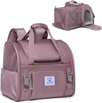 Pet Backpack Carrier for Small Dogs Medium Cats, Breathable and Collapsible by ioviewforpet