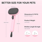 Aumuca Cat Brushes for Indoor Cats, Cat Hair Brush for Shedding, Cat Brush for - Image 9