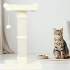 34" Cat Scratching Post for Indoor Cats, Sisal Cat Scratcher - Image 8