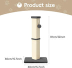 Cat Scratching Post, 32 Inch Tall Scratching Post - Image 7