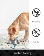 Pet Feeding Mat-Absorbent Dog Mat - Image 5