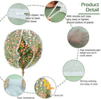 8 x 6.6ft Large Fruits Tree Netting, Garden Mesh Insect Tree Cover - Image 3