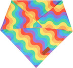 PTDECOR Rainbow Dog Bandanas Pride Day Dog Scarf Reversible Triangle LGBT+ - Image 6