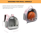 Small Animal Carrier Guinea Pig Backpack, Transparent, Breathable Backpack - Image 2