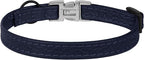 Leather Cat Collar with Buckle and Removable Bell - Image 9