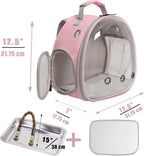 Small Bird Travel Backpack Carrier Cage, Backpack to Transport Backpack Carrier - Image 2