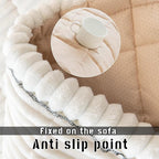 Sofa Cover Fuzzy Couch Cover for Pet, Couch Covers for Dogs Washable Non-Slip - Image 4