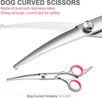 Professional Dog Grooming Scissors Kit, Titanium Coated Dog Scissors - Image 3
