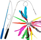 Cat Toys Feather Toy, Interactive Catcher and Funny Exercise - Image 7