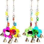 Hypeety Pet Bird Mirror with Bell Interactive Parrot Toy - Image 4