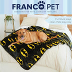 Franco Pet Batman DC Comics Bat Shield Logo Super Soft Cozy Waterproof - Image 6
